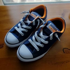 Converse. Blue & Orange. Youth Sz 4 or Women 6